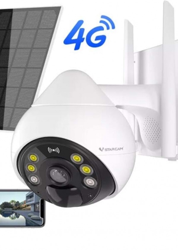 VSTARCAM 3MP 4G SOLARLI SİMKART DESTEKLİ IP KAMERA